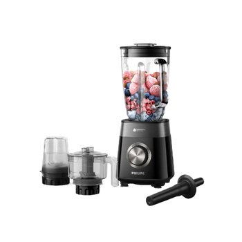 Philips 1200W 5000-Series Countertop Blender Black And Clear 34.6 X 30.5 X 16.6 Cm 93340 1Piece
