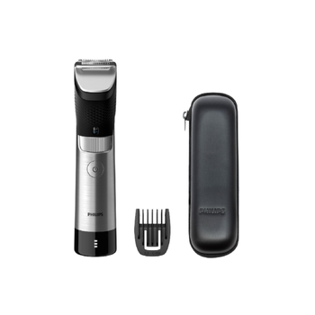 فيلبس برستيج آلة تقصير اللحية بدقة الفولاذ القصوى فضي وأسود 24.2 x 6.6 x 17 سم 70828 1قطعة