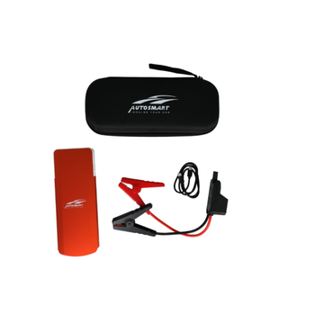 او اي ام مشغل بطارية سيارة بشدة تيار 10000 مللي أمبير ساعة بتصميم أنيق بمنفذي يو اس بي لون برتقالي 29 × 12.5 × 11 سم 1قطعة