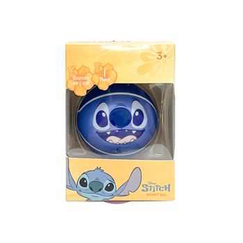 ديزني كرة قفز بتصميم ستيتش للاولاد الازرق والأبيض الحجم 6سم - 104364 0.3كيلو