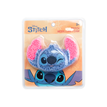 ديزني عجينة التشكيل للأطفال بتصميم شخصية ستيتش اللونين الأزرق والوردي 10 × 1 × 15 سم - 104361 0.3كيلو