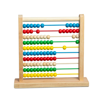 ميليسا ودوغ لعبة عداد خرز خشبي كلاسيكي تعليمية ألوان متعددة 29.72x 6.35 x 30.48 سم - 106063 1كيلو