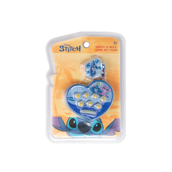 ديزني ميدالية مفاتيح لعبة واك-آ-مول بتصميم شخصية ستيتش ازرق 5.5 × 1.5 × 8 سم - 104362 0.3كيلو