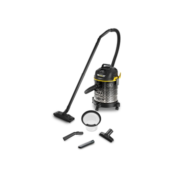 كارشر مكنسة كهربائية برميل بنطاق تشغيل واسع 1800 واط أسود وفضي 20 لتر - 99241 4.9كيلو