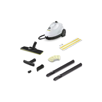 كارشر أس سي 2 إيزيفكس مكنسة بخار سلكية أبيض وأسود 26 × 25.4 × 38 سم - 97377 2.9كيلو