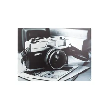 جيه جيه ايه اس ايه نونو لوحة كانفاس فنية مطبوعة ألمونيوم أسود وأبيض 50 × 70 سم 1قطعة