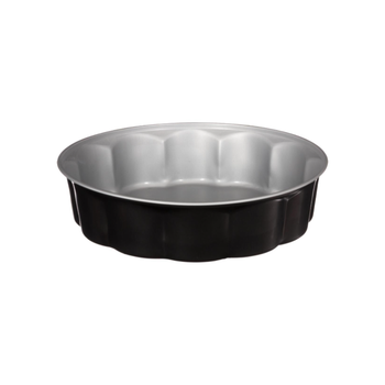 JJA SA Signature Round Non-Stick Metal Clafoutis Dish Black 26cm 1Piece