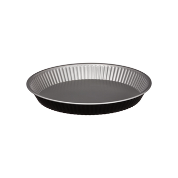 JJA SA Signature Round Non-Stick Metal Pie Dish Black 28cm 1Piece