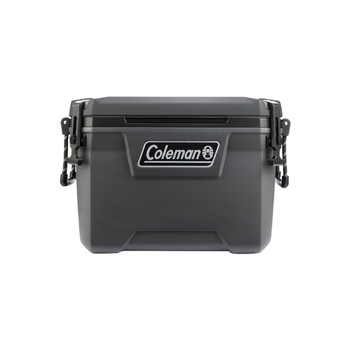 COLEMAN Convoy Series Rugged and Durable Plastic Outdoor Ice Chest Dark Grey 52 1Piece