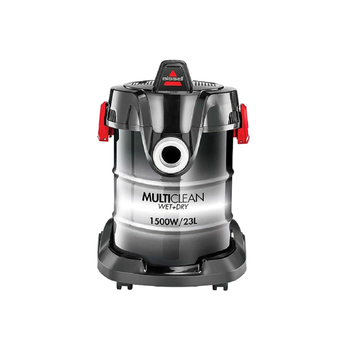 بيسيل مالتي كلين مكنسة كهربائية برميلية للاستخدام الرطب والجاف 500 واط أسود 23 لتر 1قطعة