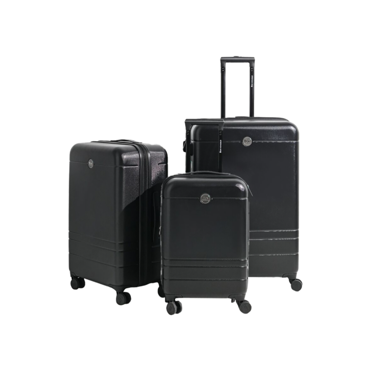 Buy MEZOE Bon Voyage Zipper Closure Telescopic Handle Luggage Set