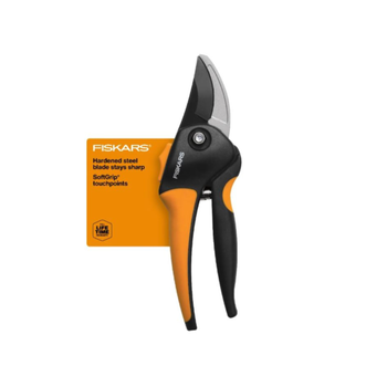 فيسكارس مقص تقليم الأشجار بمقبض مريح وشفرة معدنية باللونين الأسود والبرتقالي 8.58 x 12.39 x 33.02 سم 1قطعة