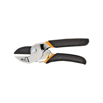 فيسكارس مقص تقليم بمقبض مريح وشفرة سندان باللونين الأسود والبرتقالي 8.5 إنش 1قطعة