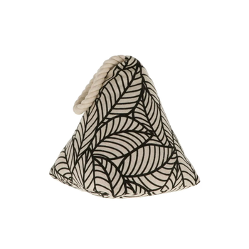 لوانس اكياس إيقاف الباب الموزونة بطبعة غابة مع مقبض لون بيج واسود ابعاد 102310 5.8 5.8بوصة 1قطعة