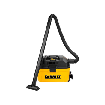 ديوالت مكنسة كهربائية للتنظيف الرطب والجاف بتصميم صندوق أدوات بطارد للهواء 98087 مدمج 1100 واط أصفر وأسود 15لتر