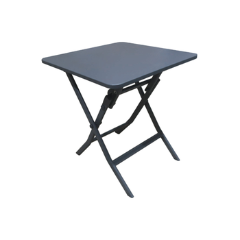 ليفينج اكسنتس طاولة مربعة قابلة للطي من الفولاذ جرافيت 40×71سم 1قطعة