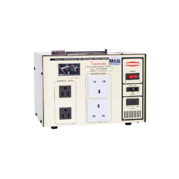 يوكوهاما منظم الجهد الكهربائي الاوتوماتيكي من البني والبيج 28.1 × 25.1 × 22 سم 1قطعة