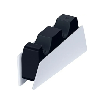 سوني منصة شحن وحدة التحكم بلاي ستيشن 5 دوال سينس أبيض وأسود 8.9x18.9x11.9 سم 1قطعة