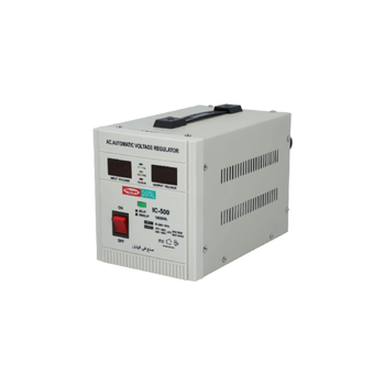 شمس منظم جهد اوتوماتيكي للتيار المتردد بقوة 1000 واط 110-220 فولت باللون الابيض من 21.2 × 29.6 × 18.8سم 1قطعة