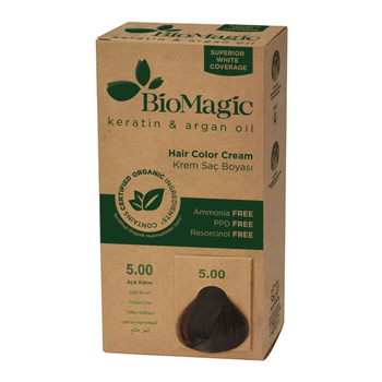 Biomagic Hair Color Cream 5/00 Lightbrown 1Piece