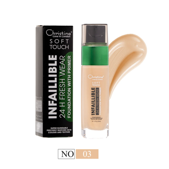 Christine Soft Touch Foundation 03 1Piece