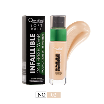 Christine Soft Touch Foundation 02 1Piece