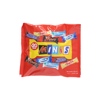 Minis Mixed Chocolate Bag 400g
