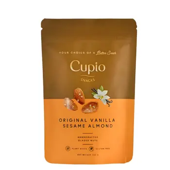 Cupio Original Vanilla And Almond Sesame 125g