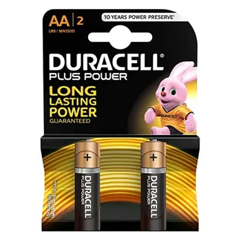 دوراسيل بلس باور بطارية من نوع ايه ايه 2قطعة