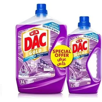 Dac Gold Lavender Cleaner & Disinfectant 3+1L