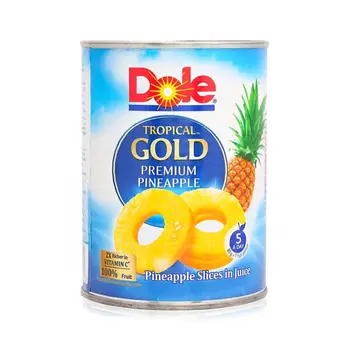 دول شرائح الأناناس الذهبية 567 جرام