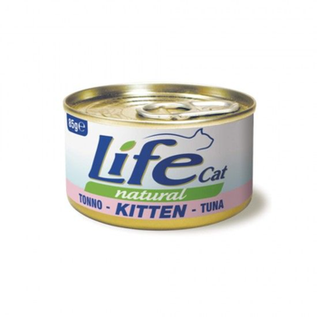 Lifecat Natural Tuna Kitten Wet Food 24x85g