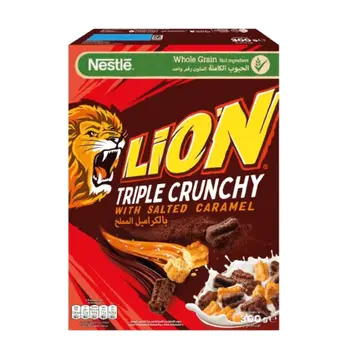 Lion Triple Crunshy With Salted Caramel 300g