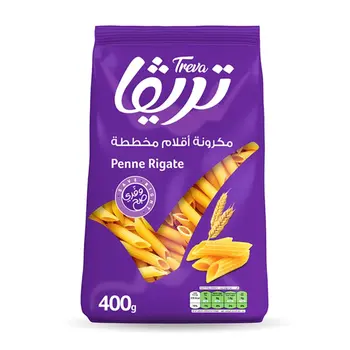 تريفا مكرونة اقلام مخططة 400جرام