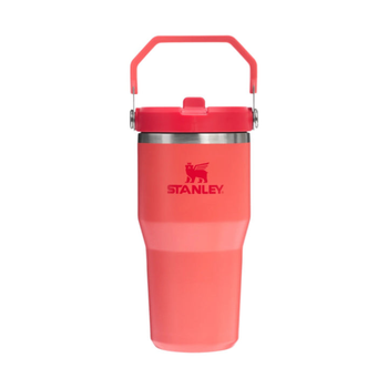 Stanley Ice Flow Go Pink Flip Straw Bottle 600ml
