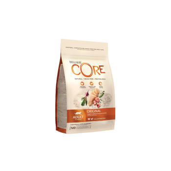 ويلنس كور اورجينال طعام جاف للقطط البالغة بالدجاج والديك الرومي 1.75كيلو