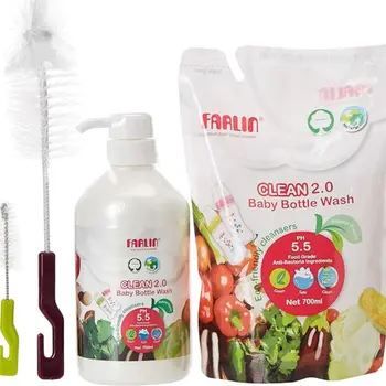 فارلين منظف رضاعات اطفال 1علبة