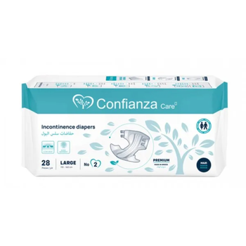 Confianza Care Incontinence Diapers Large 28 Pieces