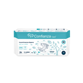 Confianza Care Incontinence Diapers X-LARGE 26 Pieces