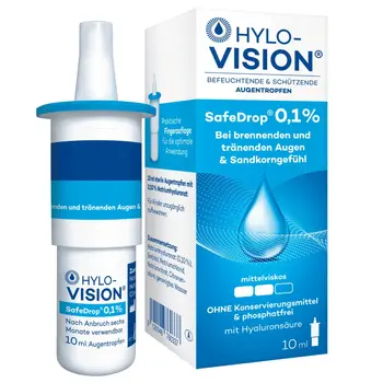 Hylovision Safedrop 0.1% 10Ml