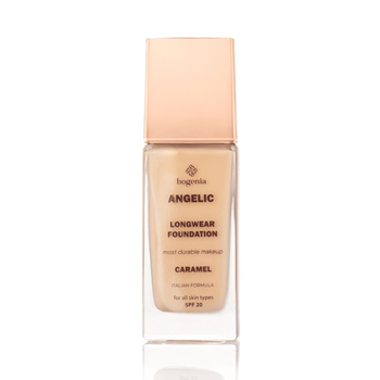Bogenia Long Wear Foundation Angelic Caramel 30Ml