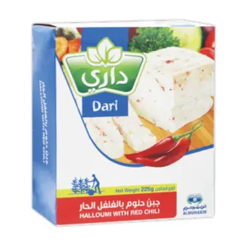 داري جبنة حلوم بالفلفل الحار 225جرام