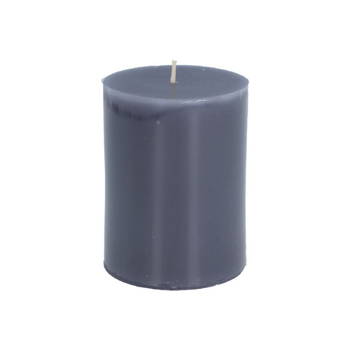 Saco Black Mission Fig Scented Pillar Candle 10cm