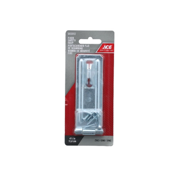 Saco Zinc Fixed Safety Hasp Lock 11.4cm