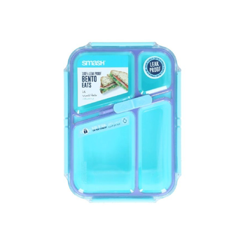 Smash Bento Eats Teal-Purple Lunch Box 1.4L