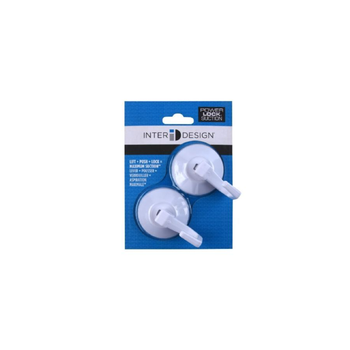 Interdesign Power Lock Suction Hook White