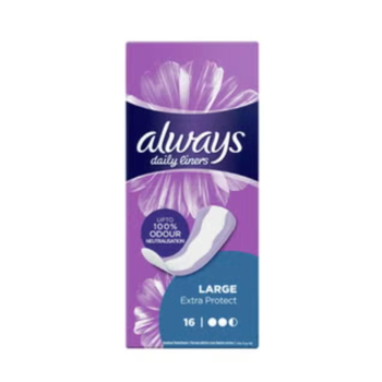 أولويز فوطة يومية حماية إضافية طويلة 16قطعة