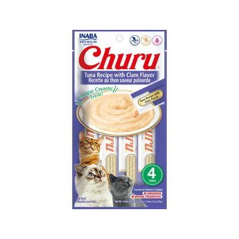 Inaba Churu Tuna & Shellfish Cat Treats 4x14g