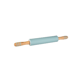 Silicone Rolling Pin Blue-Brown 47.8x5.2x5.2cm