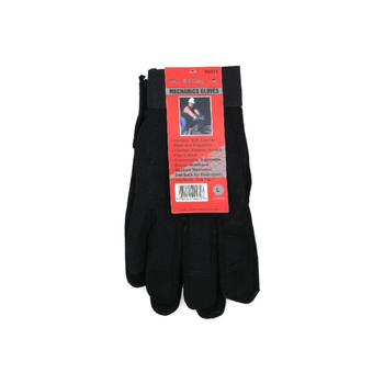 ريقل تولز 99472 قفازات أعمال البستنة و الميكانيكا الإغلاق بخطاف وحلقة سوداء كبيرة 1قطعة